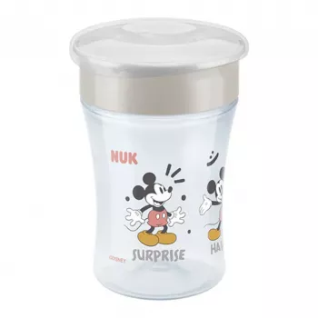 NUK Disney Mickey Mouse Magic Cup 230ml - Grau - Polypropylen - Trinkbecher