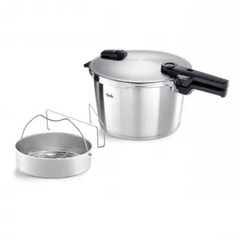 Fissler Vitaquick Premium 8,0 L Schnellkochtopf-Set, 3-teilig, 28 cm