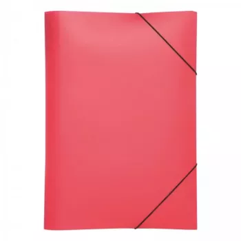 PAGNA PP 12 Präsentationsmappe - A4 - Polypropylen (PP) - Pink - Querformat - Druckknopfverschluss