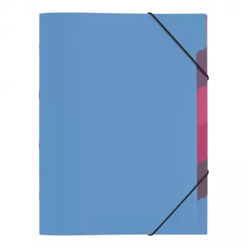 PAGNA Dokumentenmappe A4 Polypropylen Blau 2 mm 41803-13