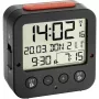 TFA Bingo Black Digitaler Funkuhr-Wecker mit Innentemperatur
