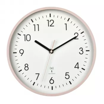 TFA Dostmann 60.3550.16 Funk-Wanduhr 24,5 cm x 4,2 cm Pink