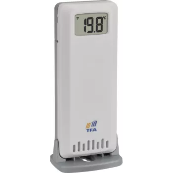TFA 30.3901.02 ID-A5 Temperatursensor Weiß Funk 868 MHz Thermosensor