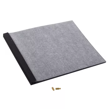 Goldbuch Nachfüllblock 38x30 cm Schwarz mit Schrauben 83077