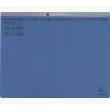 Exacompta 370107B Schnellhefter Karton Blau 320 g/m²