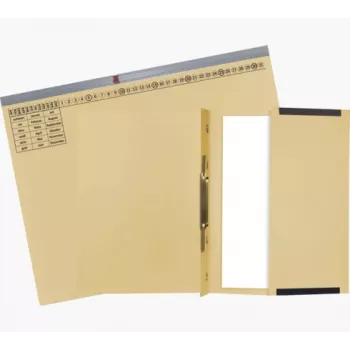 Exacompta 370122B Ordner konventionell - Karton - 320 g/m² - 265 x 316 mm - Packung mit 1 Stück - Chamois