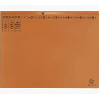 Exacompta 370409B Conventional Document Folder - Karton - Orange - 320 g/m² - 265 mm - 316 mm