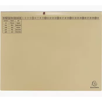 Exacompta 370422B Conventional File Folder - Cardboard - 320 g/m² - 265 mm - 316 mm - 1 Piece