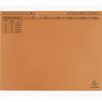 Exacompta 371109B Ordner - Karton - Orange - 320 g/m² - 265 x 316 mm
