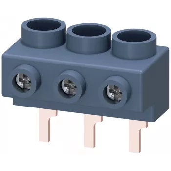 SIEMENS SIRIUS 3RV1915-5A Einspeiseklemme, 3-polig, Schraubanschluss, 690 V, IP20