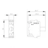 Siemens SIRIUS ACT LED-Modul mit integrierter LED AC/DC 24V Weiß