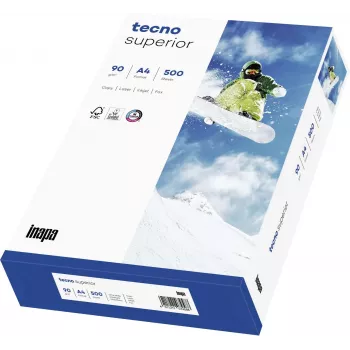 Papyrus Superior Tecno A4 90g Weißes Kopierpapier 500 Blatt