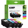 KMP Kompatibler Tintenpatronen-Satz 4er-Pack Schwarz Cyan Magenta Gelb für Canon PGI-525/CLI-526