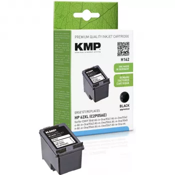 KMP H162 Kompatible Druckerpatrone Schwarz 12ml für HP 62XL C2P05AE