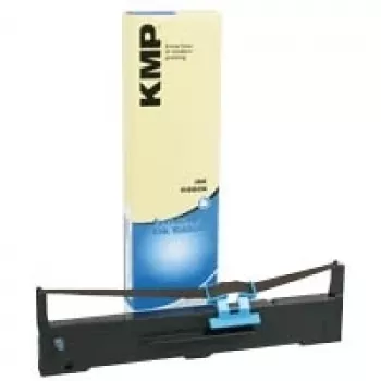 KMP Farbband für Epson LQ 590 / FX 890, Nylon, Schwarz, Nachfüllbar, 12,7 mm x 17 m (1984.0501)