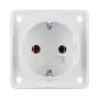 Berker W.1 Aufputz-Schuko-Steckdose IP44 Polarweiß 250V 16A