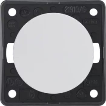 Berker 936562509 SCHUKO Steckdose 1-fach IP44 Weiß Unterputz