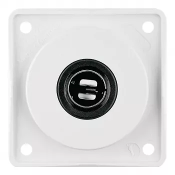 Berker 945172509 Integro Steckdose 12V Polarweiß glänzend