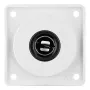 Berker 945172509 Integro Steckdose 12V Polarweiß glänzend