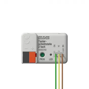 JUNG KNX Tastschnittstelle 2-fach Secure 400021SE