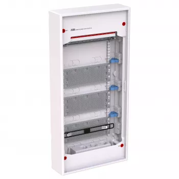 Striebel & John AP-Mediaverteiler AK648M AP Patchpanel 4RE Aufputz-Multimedia-Verteilerschrank