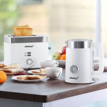 Steba WK 10 Bianco Wasserkocher 1,7L 2200W Weiß