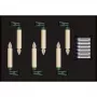 Krinner Superlight Bavaria Mini Flame 6er-Set Elfenbein