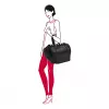 Reisenthel Easyshoppingbag Schwarz - 30L Einkaufstasche mit Trolley-Befestigung
