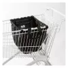 Reisenthel Easyshoppingbag Schwarz - 30L Einkaufstasche mit Trolley-Befestigung