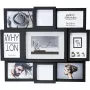 NIELSEN DESIGN Why Not Collage Black Resin Gallery Picture Frame 8999334
