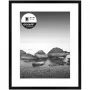 NIELSEN DESIGN Aura Bilderrahmen Schwarz 24x30 cm Holz inkl. Passepartout 1122000