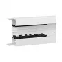 Hager BRN6517019016 Unterteil Brüstungskanal Profil Geräteeinbau BRN 65x170mm - 2 m Weiß