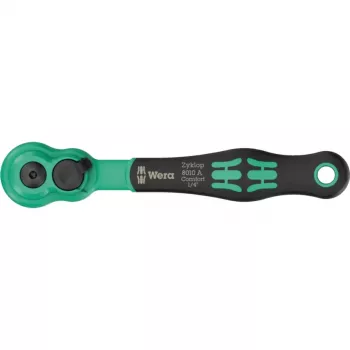 Wera 8010 A Zyklop Comfort Ratschenkopf 1/4 Zoll Antrieb