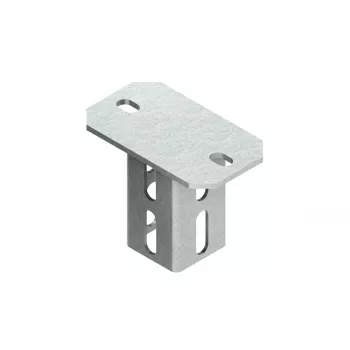 Niedax KU5050 Schraubenkopfplatte für Profil U 5050, feuerverzinkt nach DIN EN ISO 1461