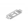 Niedax GRBP 6 F Befestigungsplatte für Kabelrinnen, 60 mm Höhe, Stahl, sendzimirverzinkt, 100x60x1,5 mm