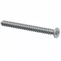 KAISER ELEKTRO 2472-40 Geräteschraube 3,2 x 40 mm Linsenkopf Schlitz Stahl verzinkt 1 Stück