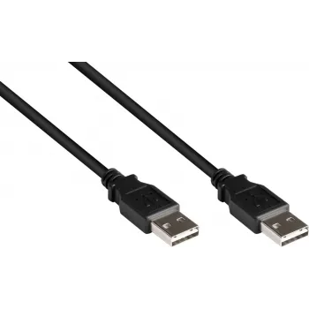 Good Connections USB 2.0 High-Speed EASY A to A Connector Cable - Black - 3m