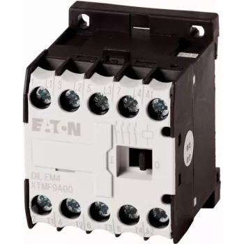Eaton DILEM-4-230 Mini-Schütz, 230 V AC, 4 kW, 3-polig, 1 NO Hilfskontakt, Schraubanschlüsse