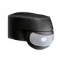 ESYLUX MD 200 Passiver Infrarot-Bewegungsmelder, 12 m Reichweite, Wandmontage, Schwarz, IP44, 2000 Lux, 2,5 m