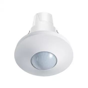 ESYLUX PD-C 360 Decken-Präsenzmelder, 360° PIR, DALI, Weiß
