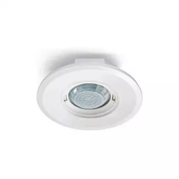 ESYLUX PD-FLAT 360i/8 Präsenzmelder, kabelgebunden, 50 m², Decke, Weiß, IP20, 3 m