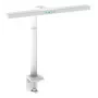 DIGITUS LED Schreibtischlampe, 50 cm, Schwarz/Naturholz, E14, 20W, Kabelschalter