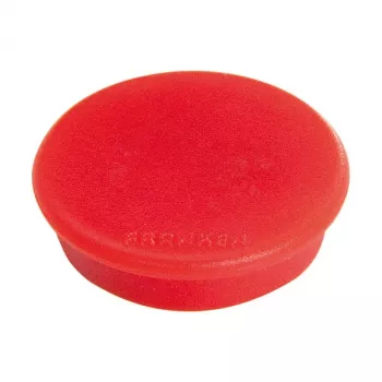 FRANKEN Magnet HM20 01 rund 24mm rot 10 Stück/Pack