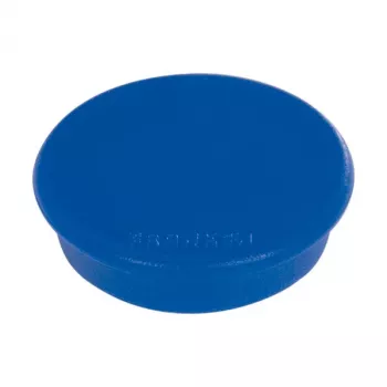 FRANKEN Magnete Blau Rund 24mm Haftkraft 300g Packung mit 10