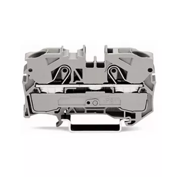 WAGO 2010-1201 Durchgangs-Reihenklemme, 10 mm², 800 V, grau