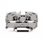 WAGO 2016-1201 Durchgangsklemme, 16 mm², 800 V, grau, Push-in CAGE CLAMP