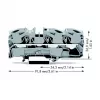 WAGO 2016-1301 Durchgangsklemme - 12 mm - 91,8 mm - 36,9 mm - 800 V