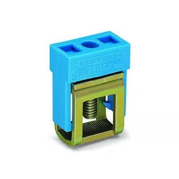 WAGO 210-281 2-Leiter-Reihenklemme, CAGE CLAMP, grau, 800V, 24A