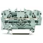 WAGO 2002-1301 Push-in CAGE CLAMP Klemmenblock, 2-Leiter, 2,5 mm², 800 V, grau