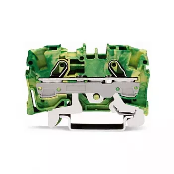 WAGO 2006-1207 2-Leiter-Erdungsklemme, 6 mm²